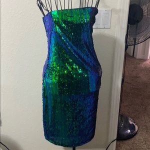 Forever 21 blinged out dress